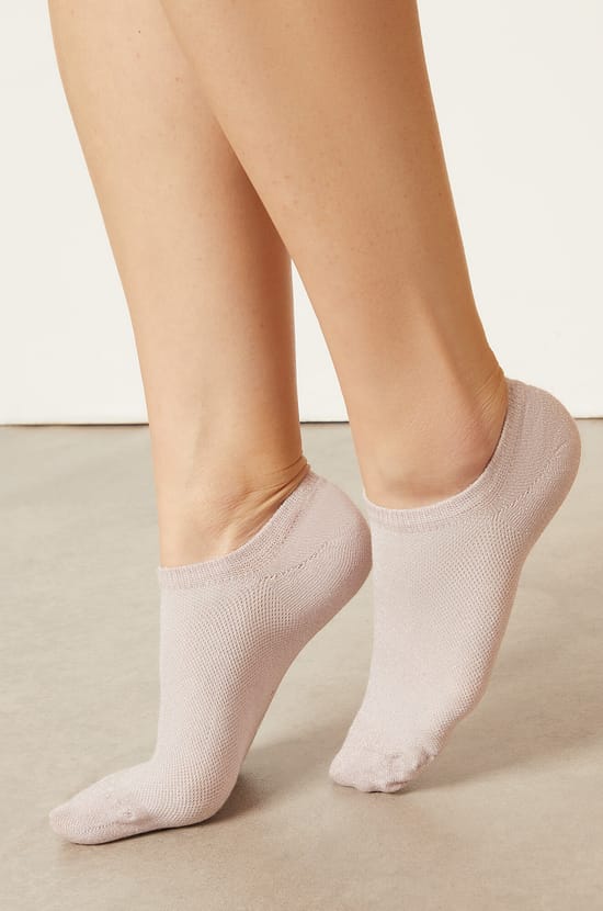 Lot de 2 paires de socquettes essentielles;${refinementColor}