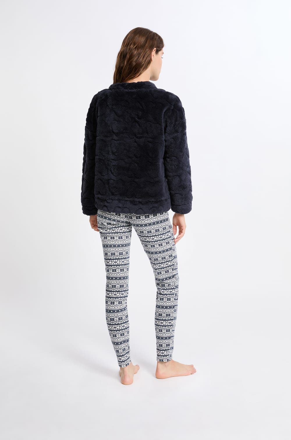 2-Piece Pajama Set With Patterns;${refinementColor}