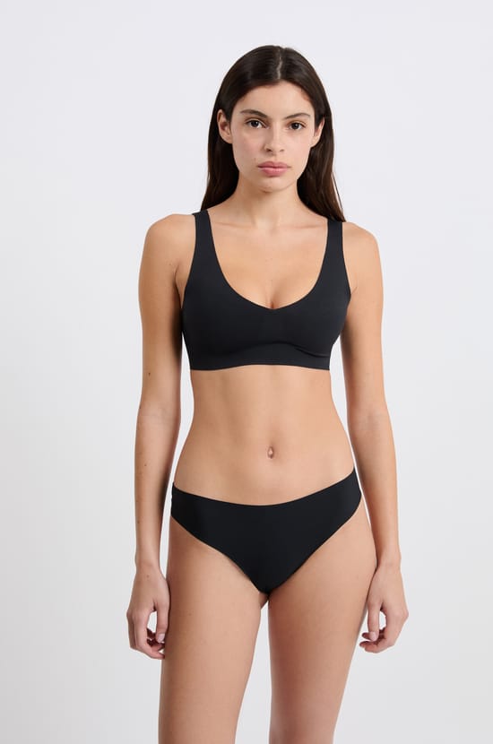 Microfiber Bralette;${refinementColor}