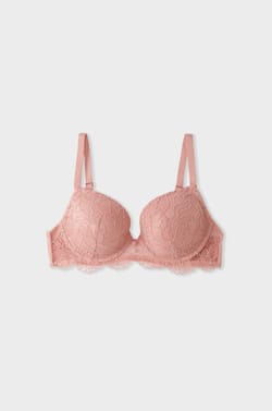 Soutien-gorge N.5 - Le coques fines plongeant en dentelle;${refinementColor}