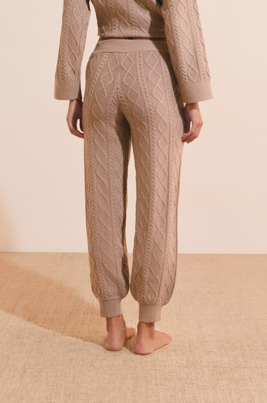 Pantalon en maille;${refinementColor}