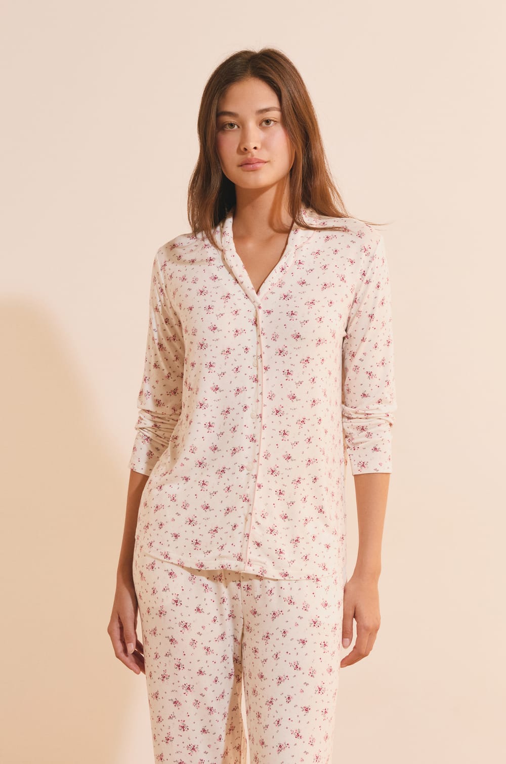 Ensemble de pyjama 2 pi&egrave;ces manches longues;${refinementColor}
