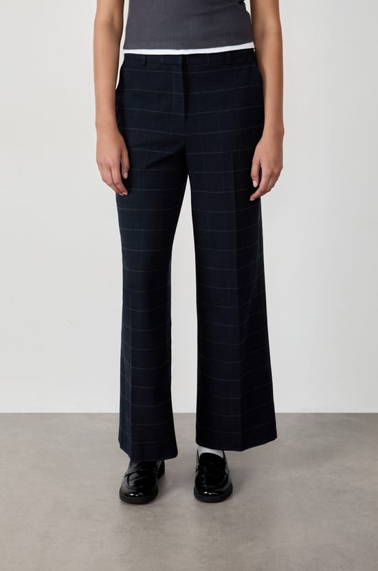 Pantalon &agrave; rayures;${refinementColor}