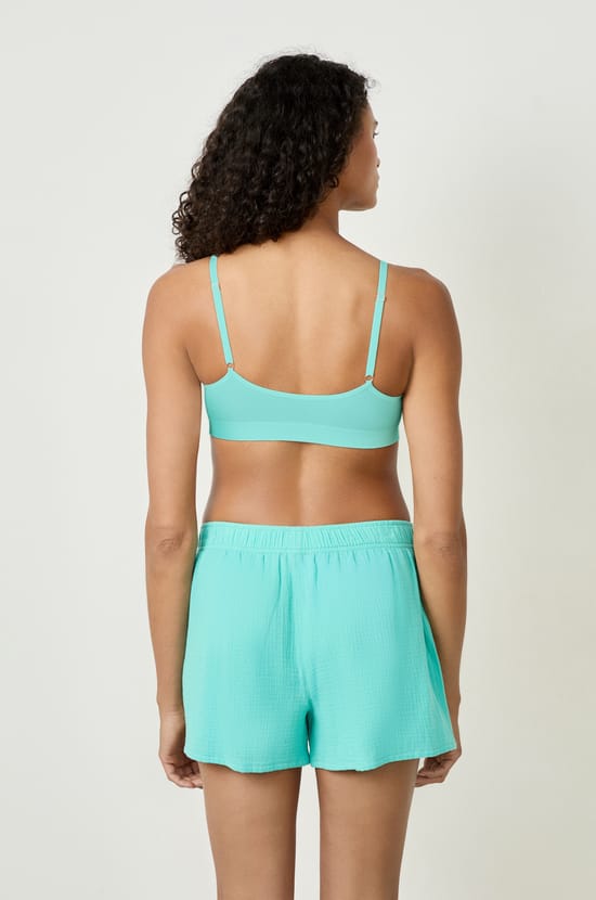 Cotton Pyjama Shorts;${refinementColor}