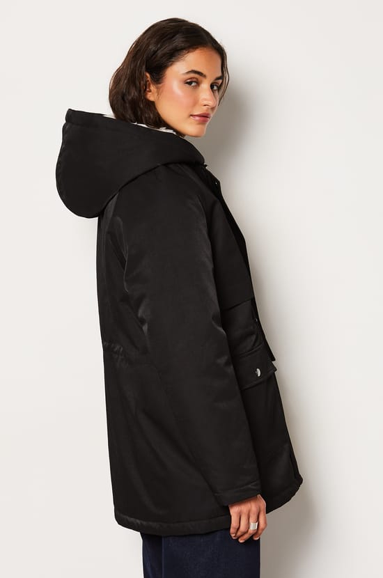 Parka courte;${refinementColor}
