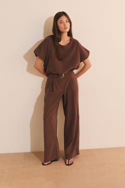 Pantalon large;${refinementColor}