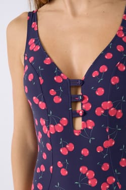 Maillot de bain 1 pièce imprimé Marcia Wear x Etam;${refinementColor}