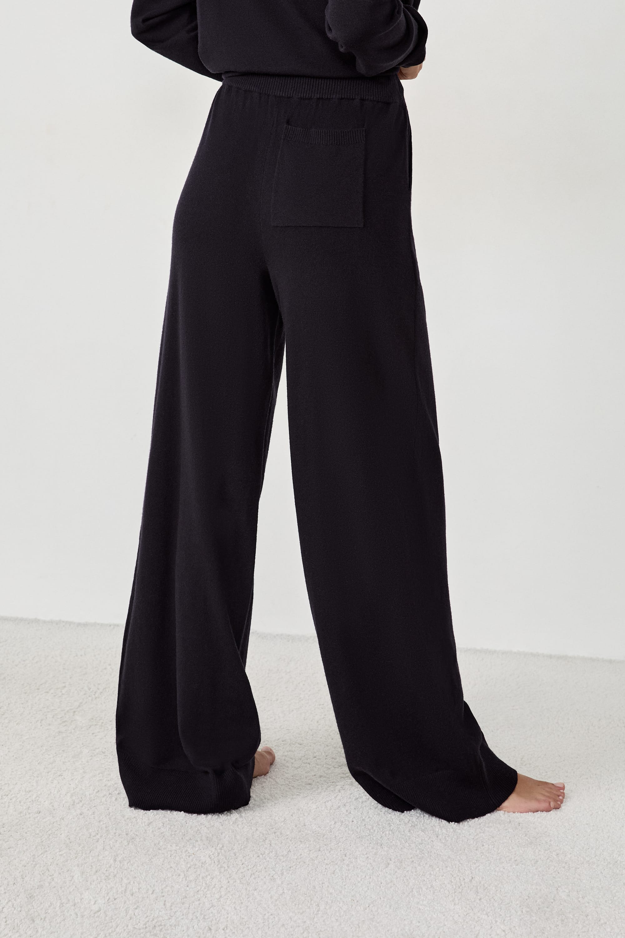 Wide-Leg Pajama Pants - GILANA - NOIR - ETAM