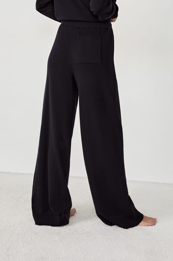 Wide-leg Pyjama Trousers;${refinementColor}