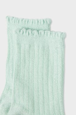 Chaussettes iris&eacute;es avec coton;${refinementColor}