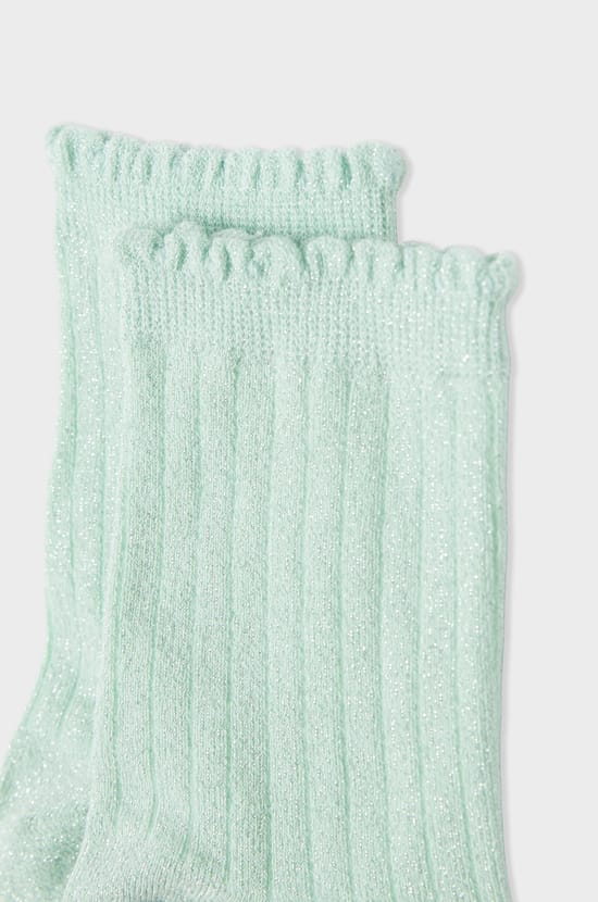 Chaussettes iris&eacute;es avec coton;${refinementColor}