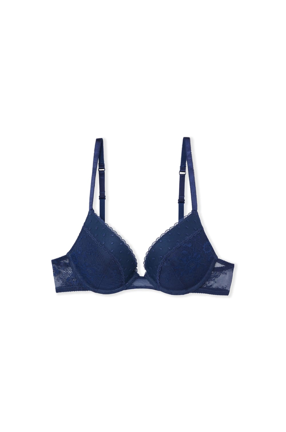 Bra N.2 - The Plunge Push-up with Embroidery;${refinementColor}
