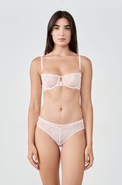 Bra No.9 - Balconette in Floral Embroidery;${refinementColor}