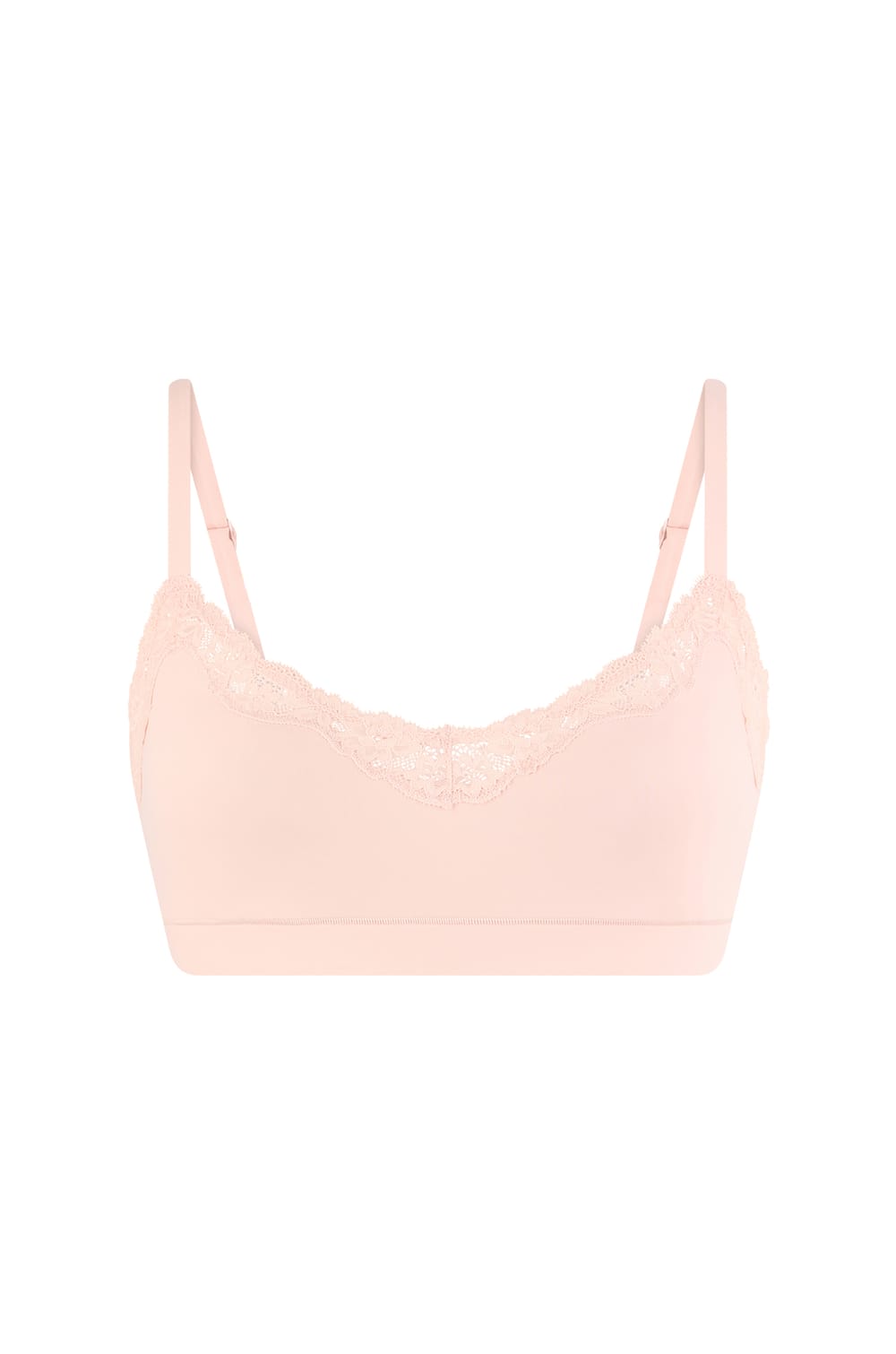 Bralette aus Mikrofaser und Spitze;${refinementColor}