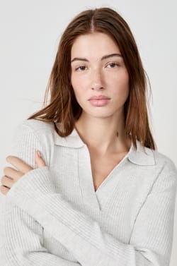 Polo manches longues;${refinementColor}