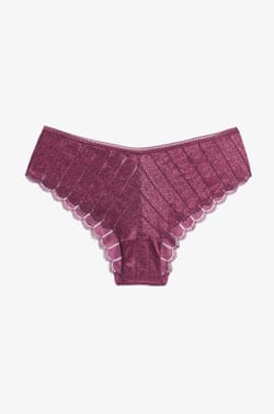 Shorty en dentelle irisé;${refinementColor}