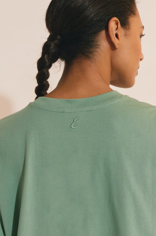 T-shirt de pyjama manches courtes en coton;${refinementColor}