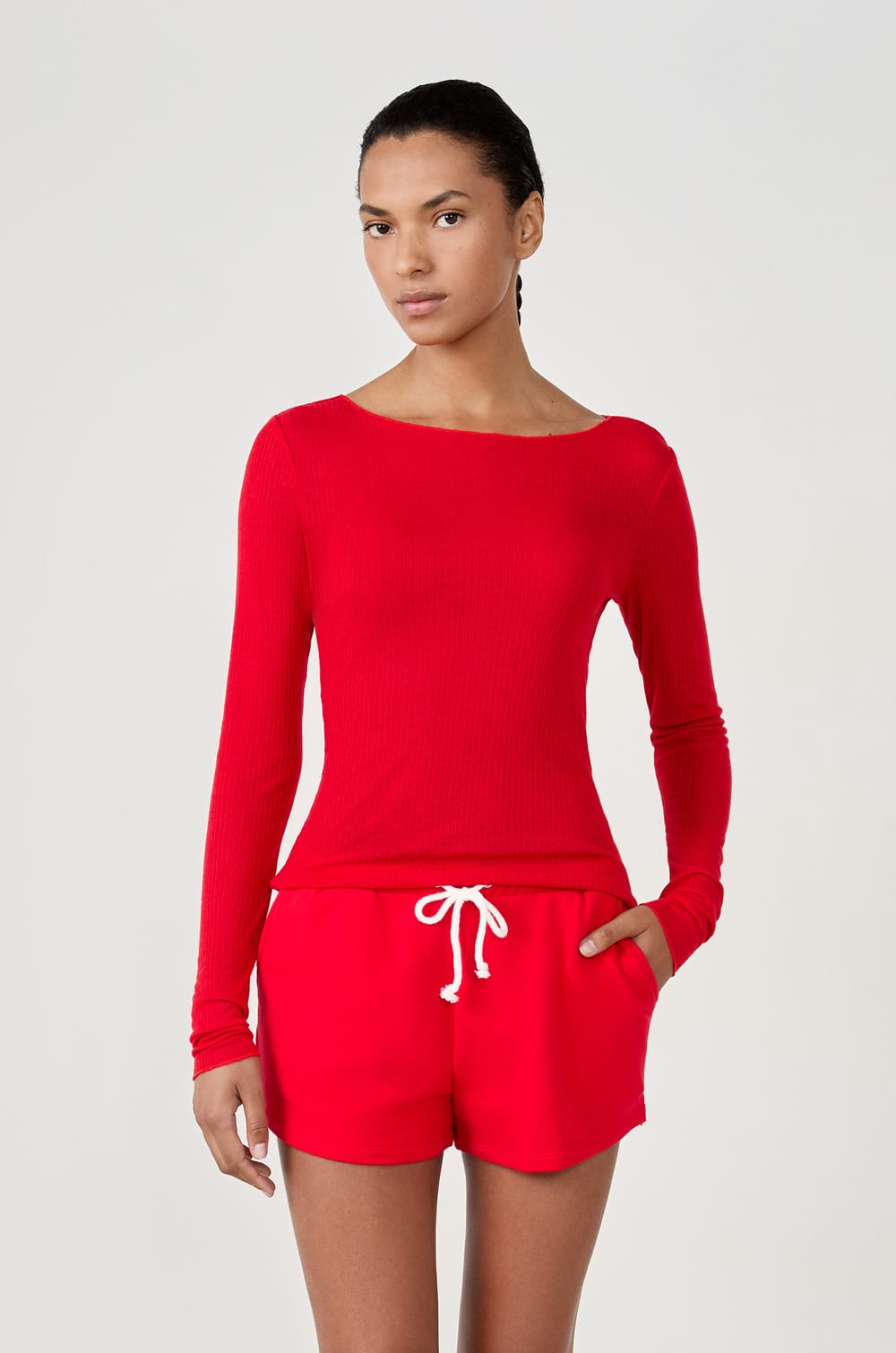 Long-sleeved pyjama T-shirt;${refinementColor}