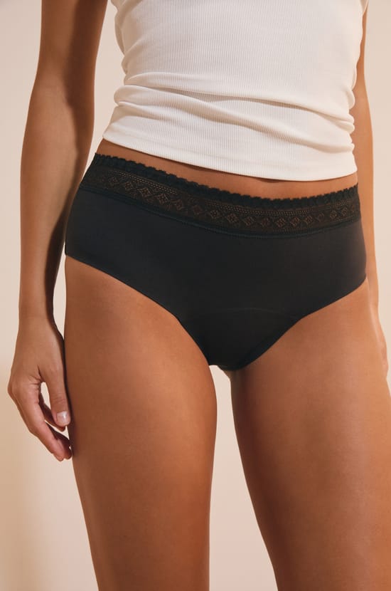 Cotton Period Boyshort - Medium Flow;${refinementColor}