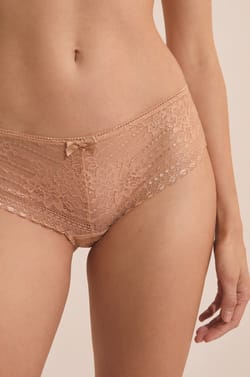 Shorty en dentelle;${refinementColor}