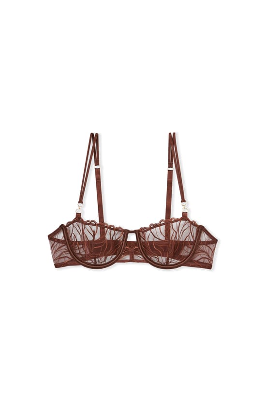 Soutien-gorge N.9 - Balconnet en broderie florale;${refinementColor}