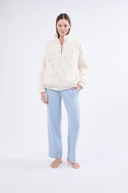 Veste à manches longues en polaire;${refinementColor}