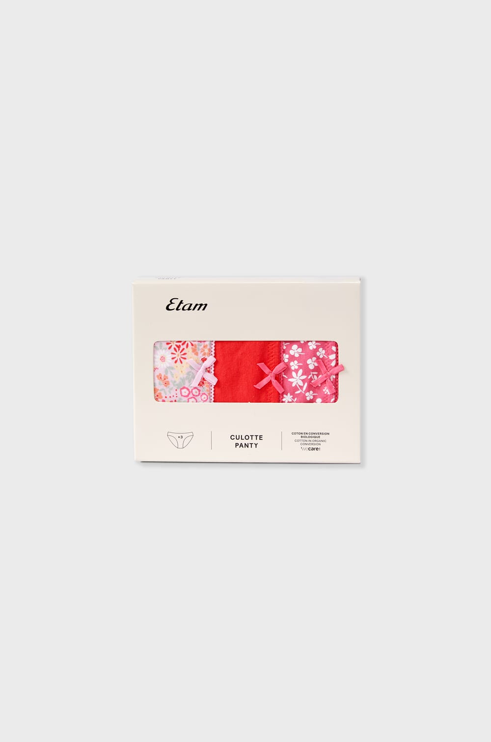 3-Pack of Cotton Briefs;${refinementColor}