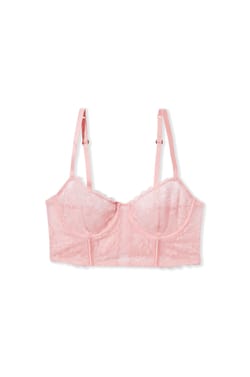 Soutien-gorge bustier avec broderie;${refinementColor}
