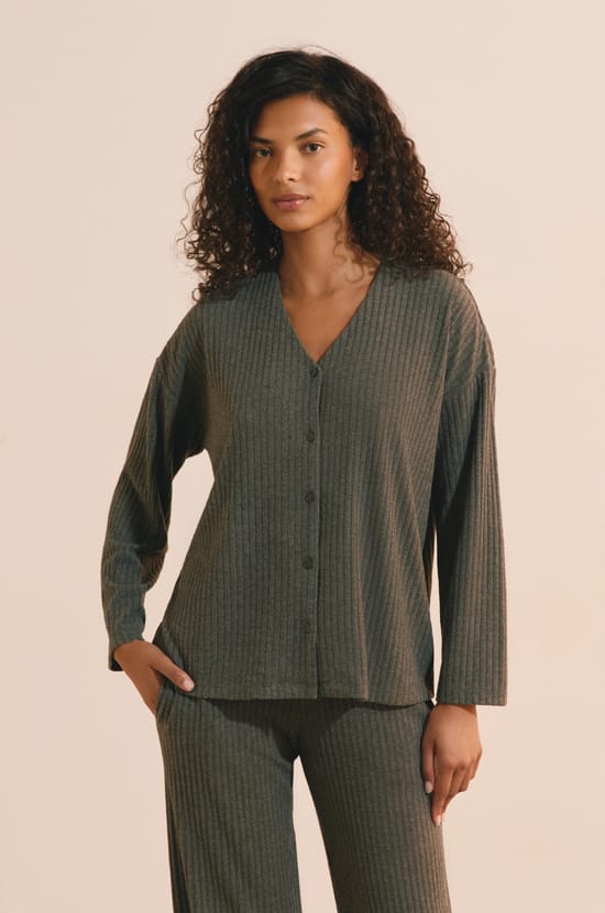 Gilet de pyjama c&ocirc;tel&eacute;;${refinementColor}