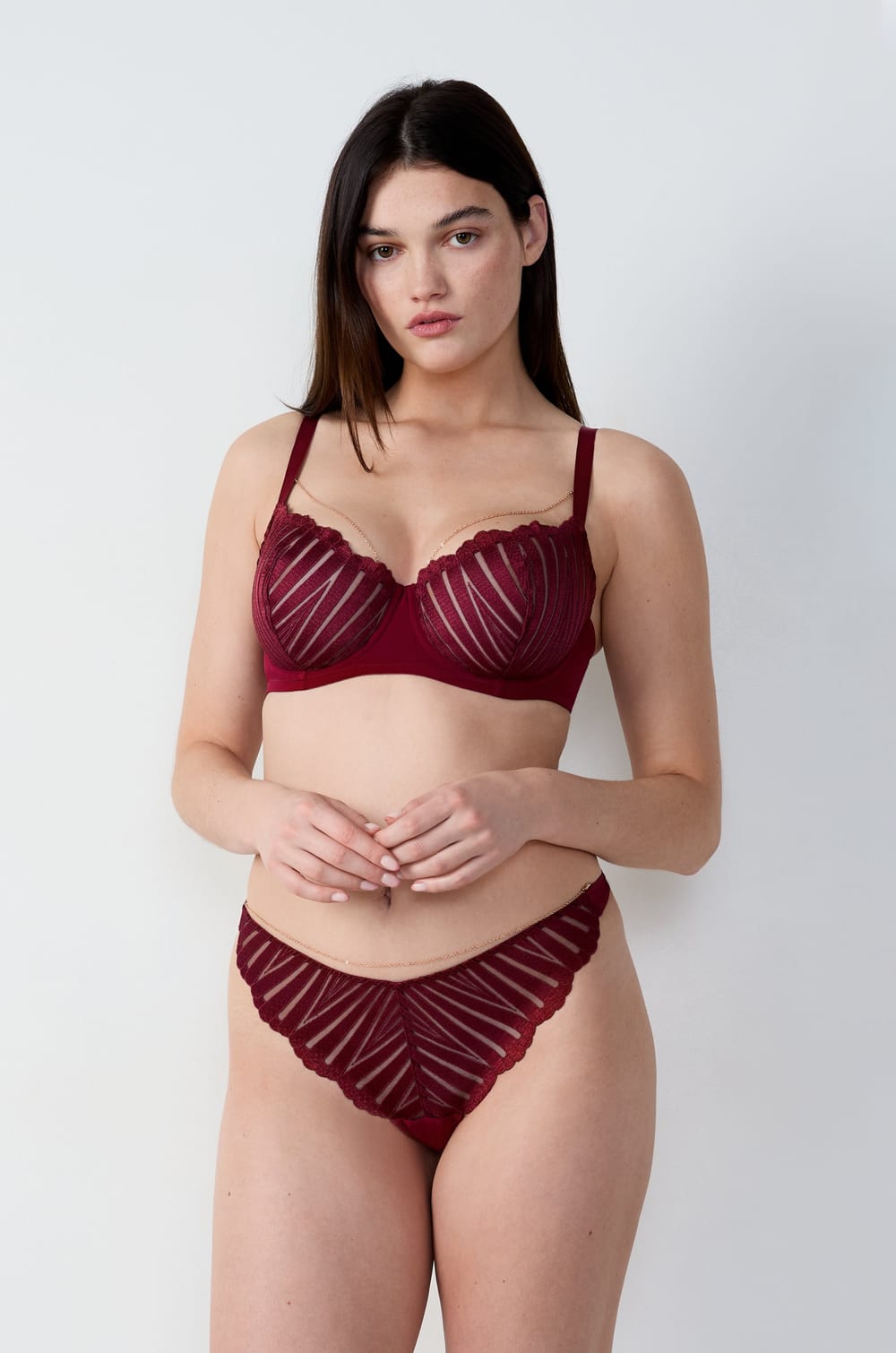 Bra No. 9 - The Balconette Bra;${refinementColor}