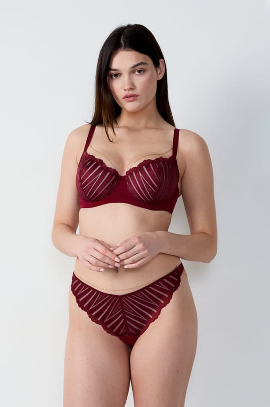 Bra No. 9 - The Balconette Bra;${refinementColor}