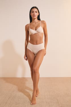 Culotte midi en microfibre;${refinementColor}