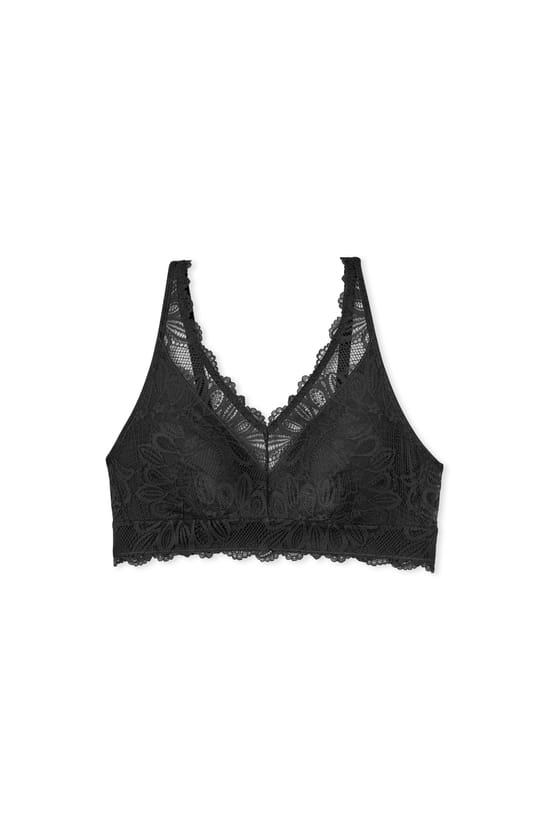 Soutien-gorge triangle en dentelle post-mastectomie;${refinementColor}