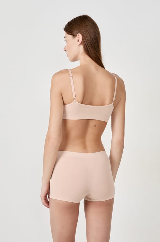 Comfort Cotton Bralette;${refinementColor}