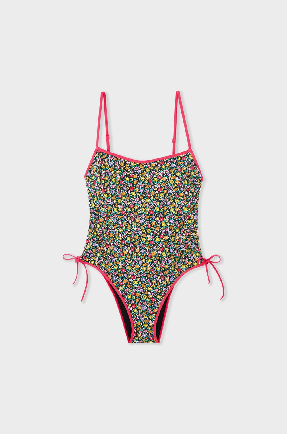 Floral One-Piece Swimsuit;${refinementColor}