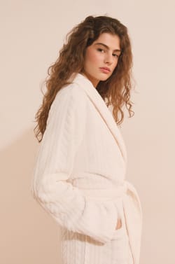 Peignoir avec ceinture;${refinementColor}