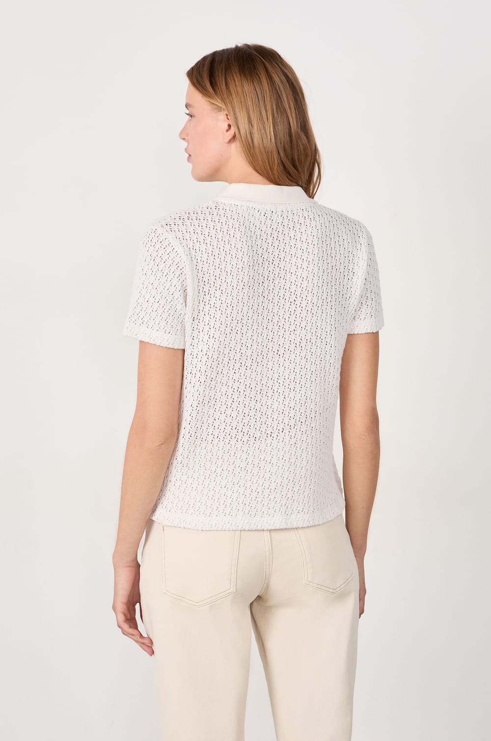 T-shirt polo manches courtes;${refinementColor}