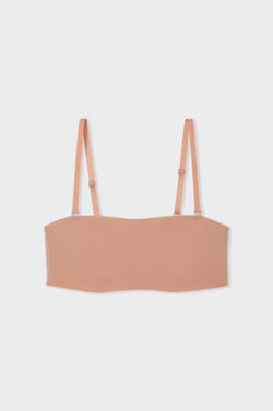 Strapless Microfibre Bra with Removable Straps;${refinementColor}