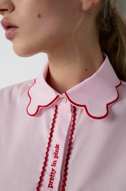 Pyjama-Hemd mit Bubikragen;${refinementColor}