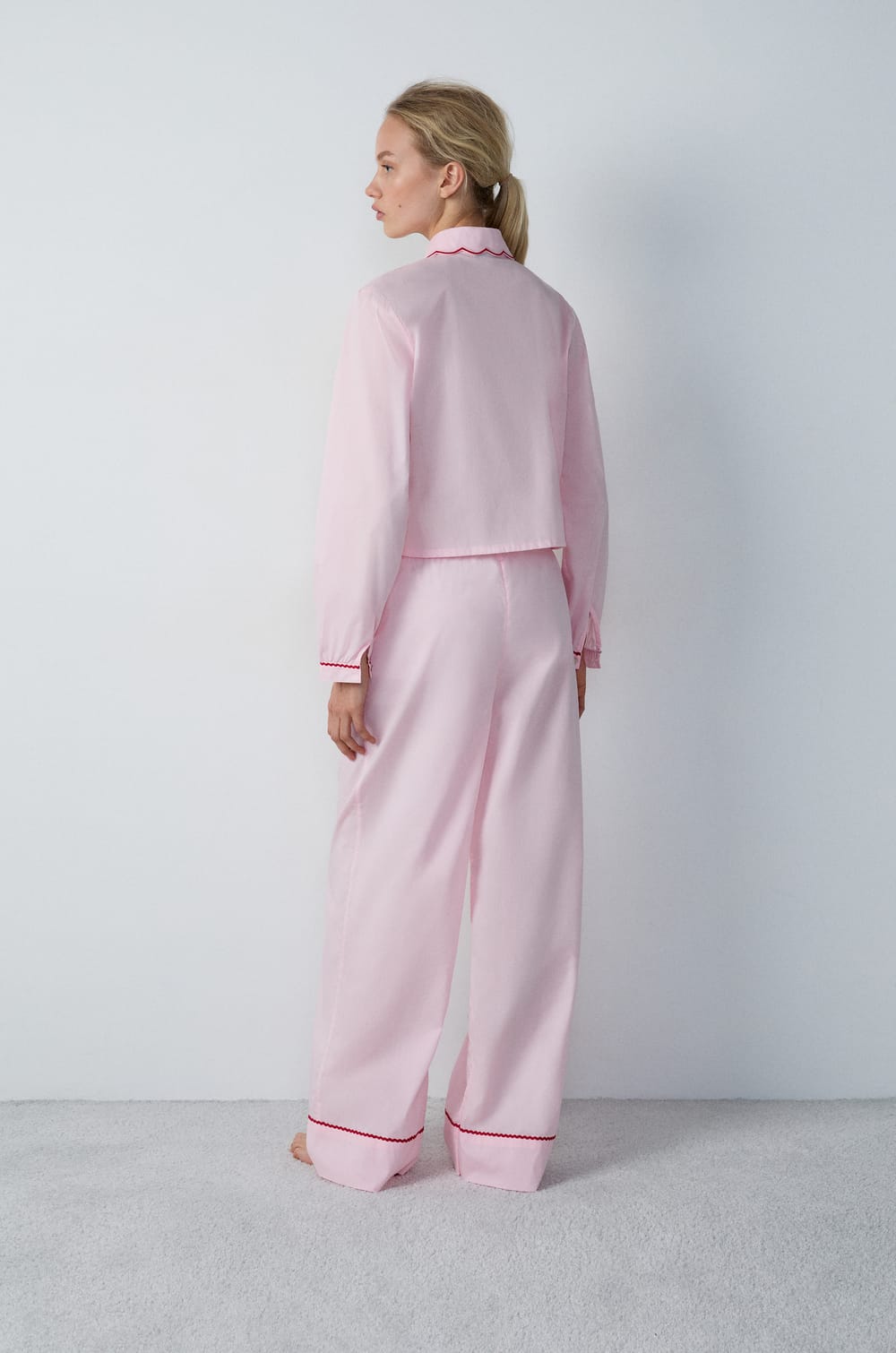 Pantalón de pijama;${refinementColor}