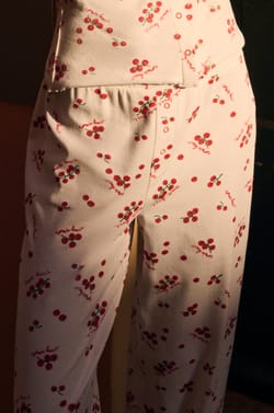 Pantalon de pyjama avec coton et motifs tomates;${refinementColor}
