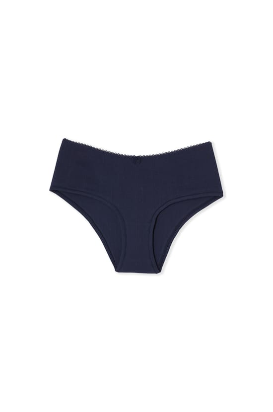 Shorty en coton;${refinementColor}