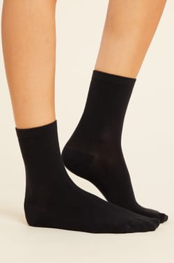 Lot de 2 paires de chaussettes matière thermique;${refinementColor}