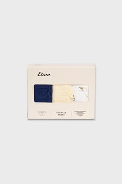 Pack of 3 Pointelle Briefs;${refinementColor}