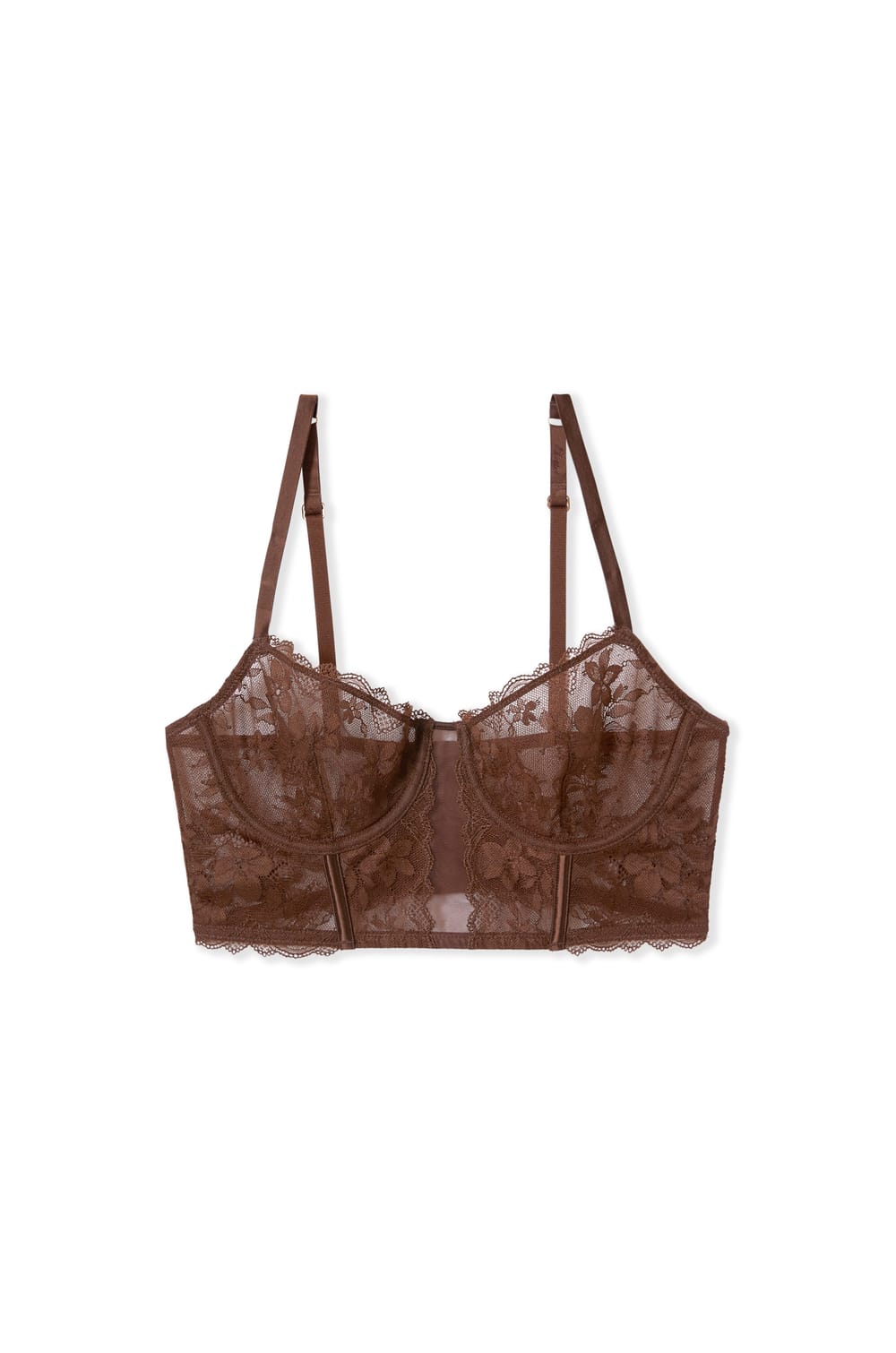 Soutien-gorge bustier avec broderie;${refinementColor}