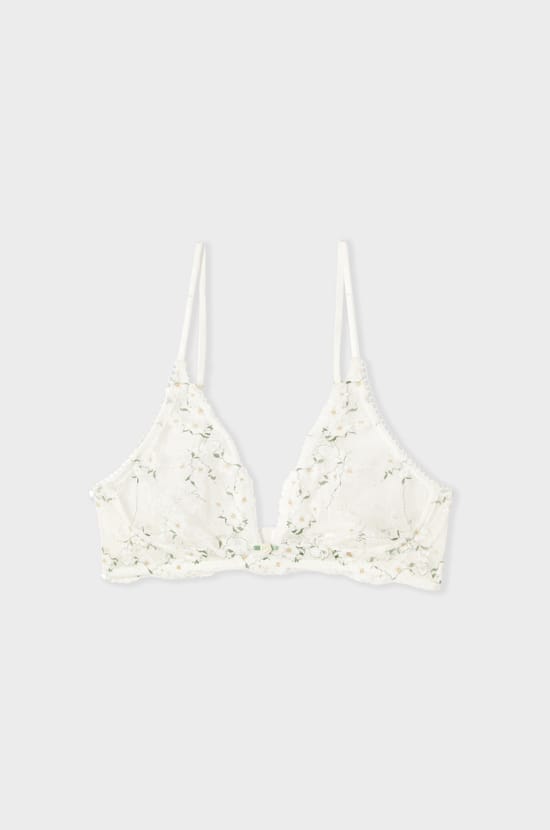 Triangle Lace Bra;${refinementColor}