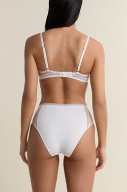 High-Waist Briefs with Lace Details;${refinementColor}
