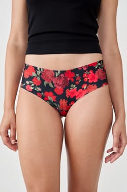 Hipster en microfibre sans couture imprimé;${refinementColor}