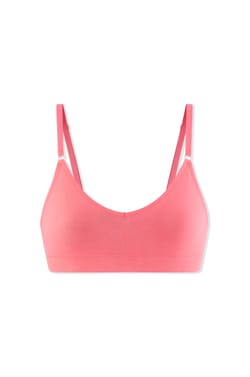 Seamless Bralette in Organic Cotton;${refinementColor}