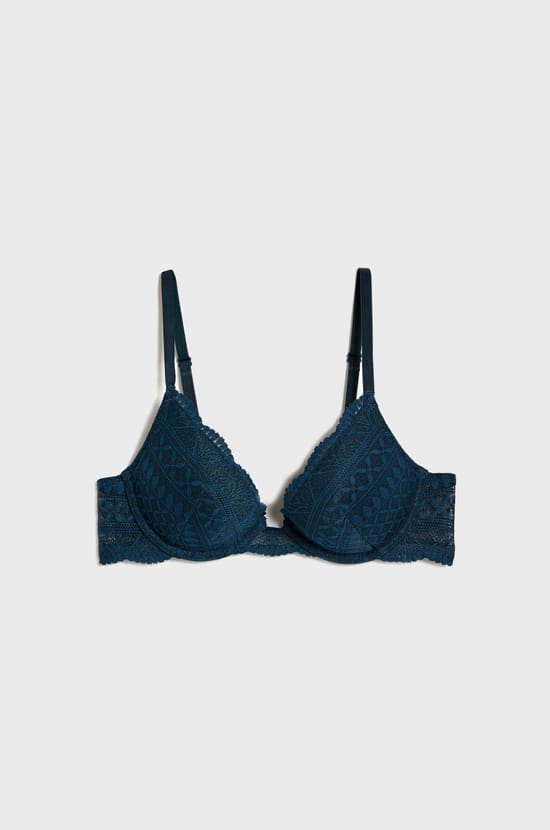 Bra No. 2 - Plunging Push-Up;${refinementColor}